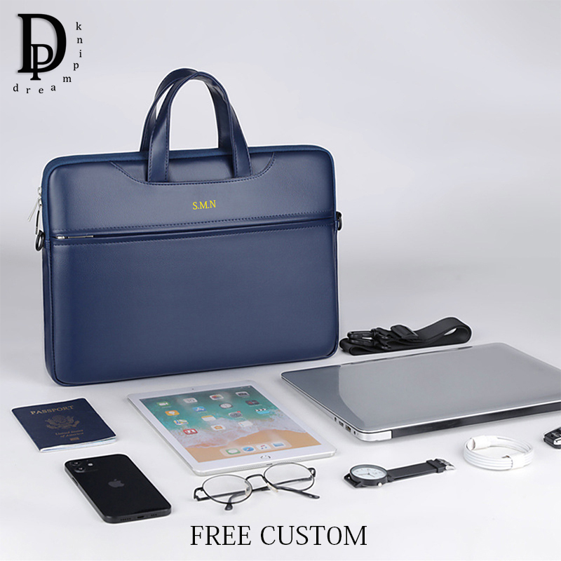 Leather Work Bag Mens - 男性と女性のためのPUレザービジネスブリーフケース,大容量,オフィスラップトップ,ファッショナブル,カスタム名,高級ブランド,トートバッグ,女性のハンドバッグ