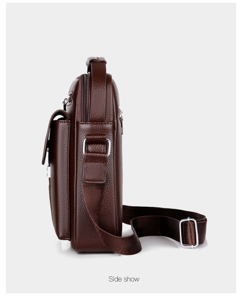 メンズ レザー クロスボディバッグ マルチポケット 防水 シ - Leather Work Bag Mens のレビューと価格
