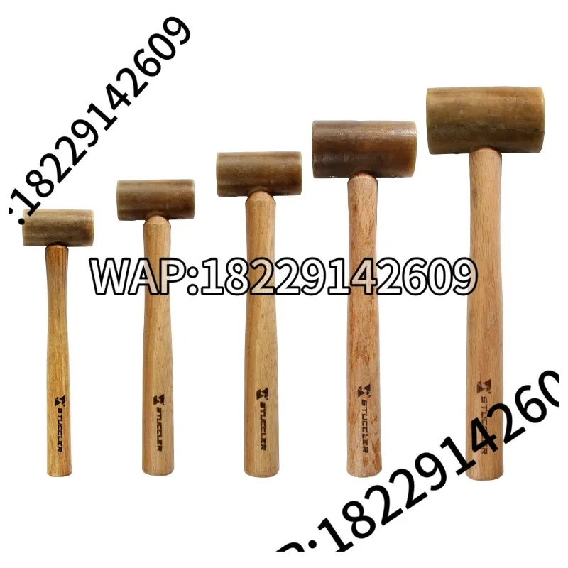 Stuccler生革槌、ジュエリー金属鍛造ハンマー、金銀細工 - Mallet Rawhide Craft のレビューと価格