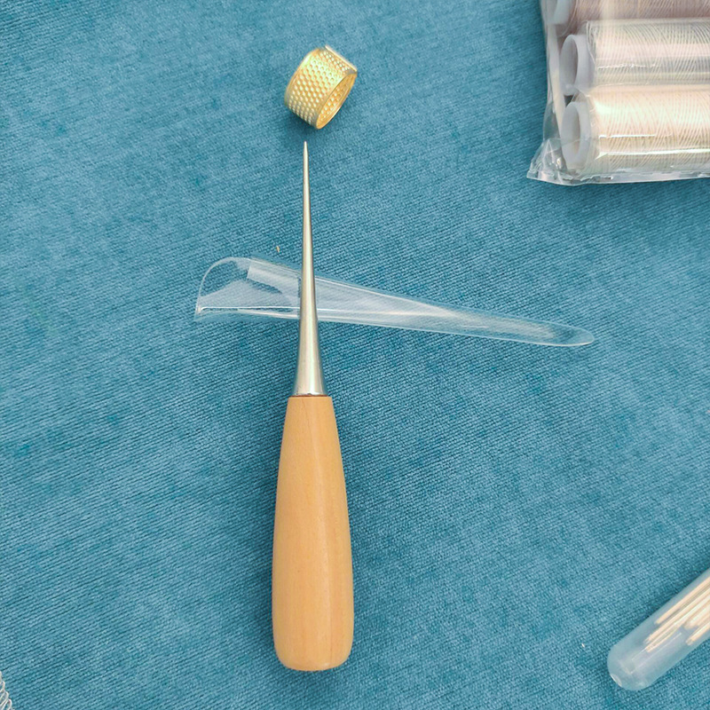 室内装飾品修理用裁縫キット、頑丈な裁縫キット、革細工用ツール - Leatherwork Hand Sewing Needles のレビューと価格