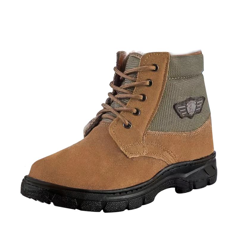 冬用メンズスノーブーツ 本革 ウール 暖かい アウトドア ラ - Leatherwork Boots のレビューと価格