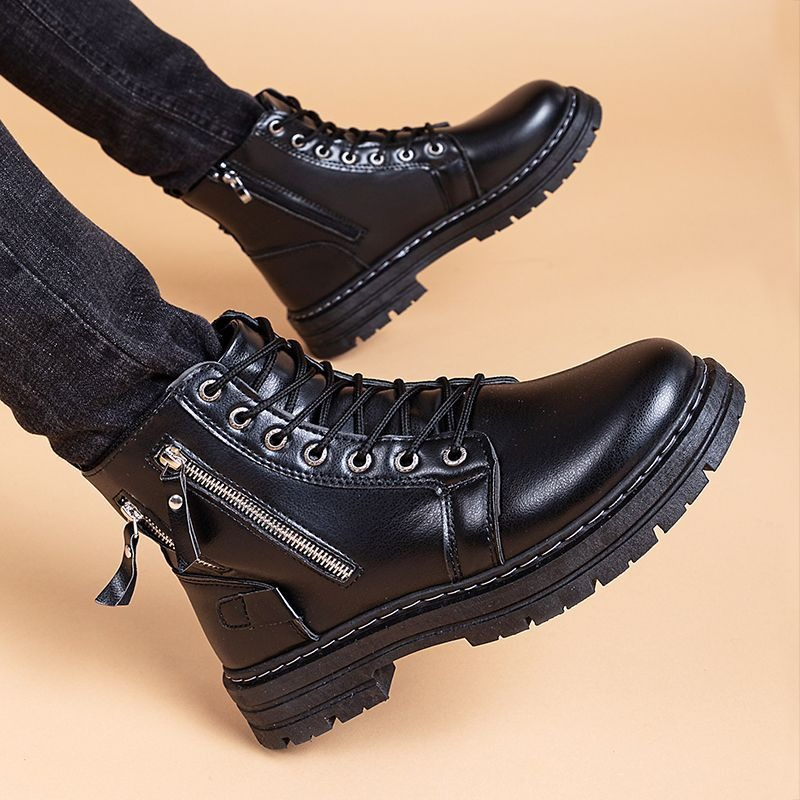 メンズ ブリティッシュスタイル チェルシーアンクルブーツ ブ - Leatherwork Boots のレビューと価格
