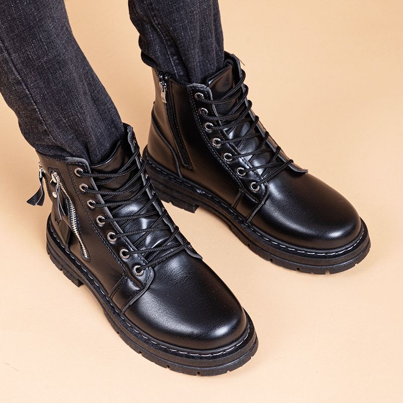 メンズ ブリティッシュスタイル チェルシーアンクルブーツ ブ - Leatherwork Boots のレビューと価格