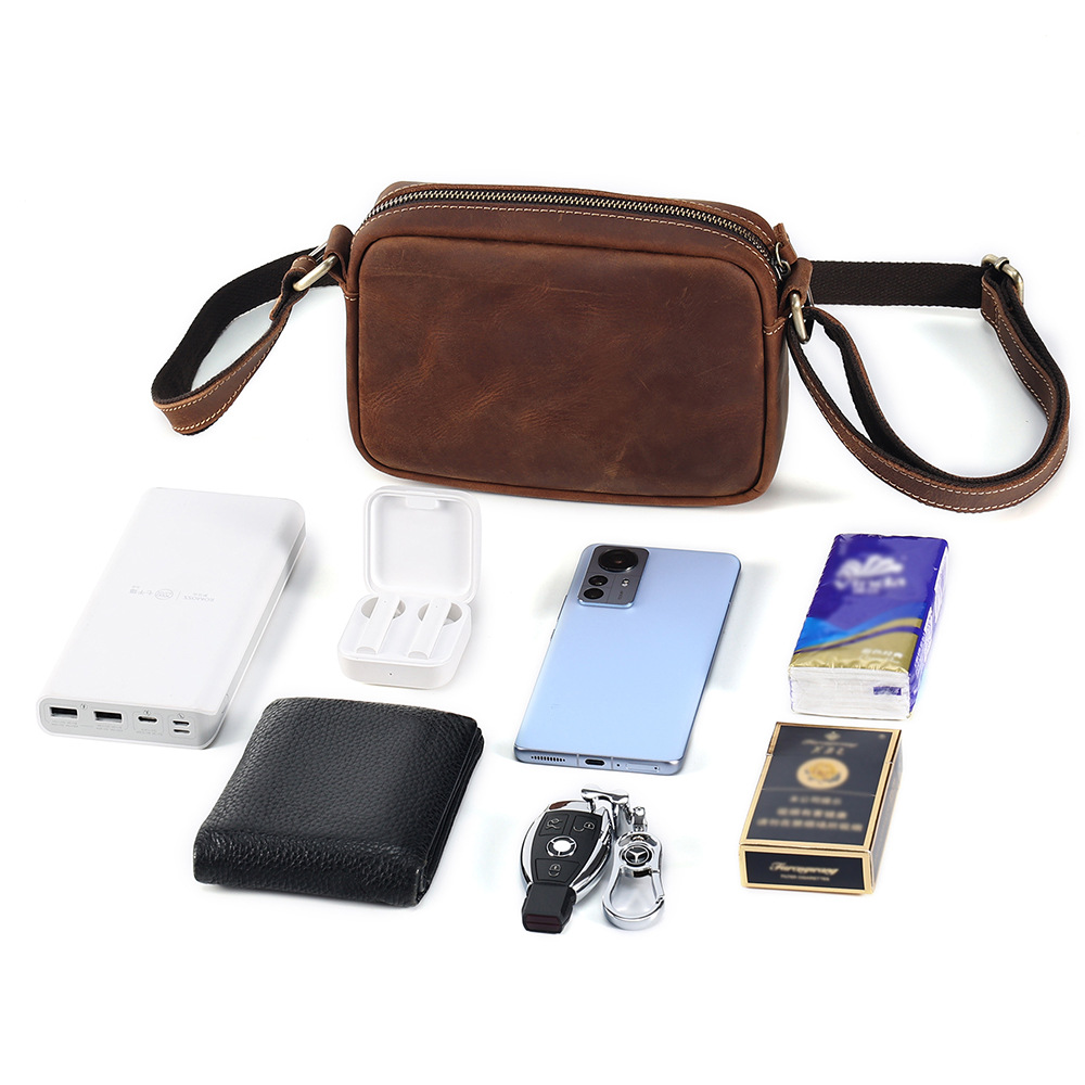 高級本革メッセンジャーバッグ メンズ ヴィンテージレザー ク - Leather Work Bag Mens のレビューと価格