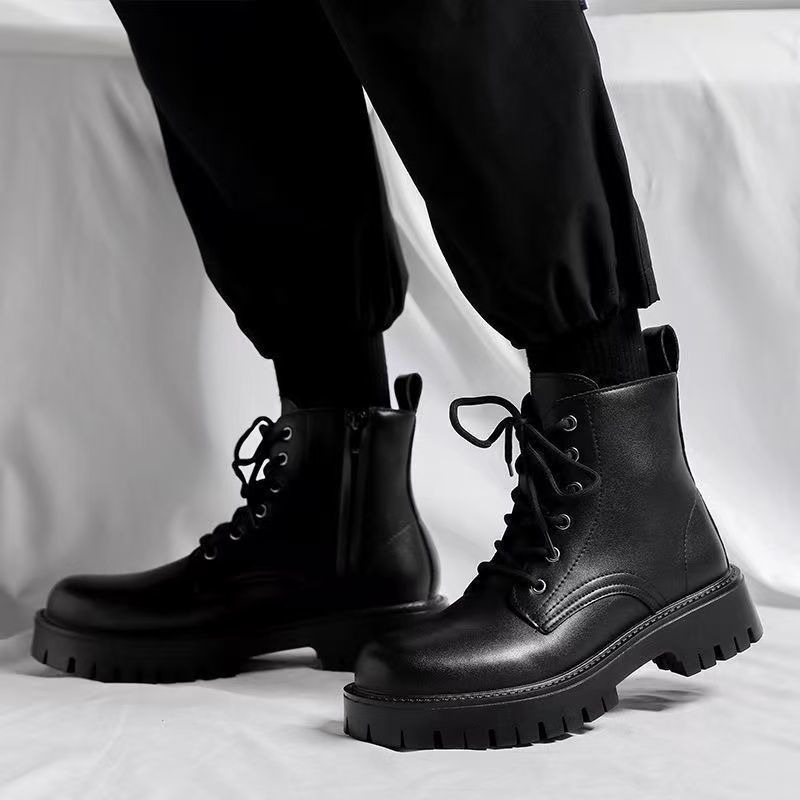 メンズチェルシーブーツ ブリティッシュスタイル ブラックレザ - Leatherwork Boots のレビューと価格