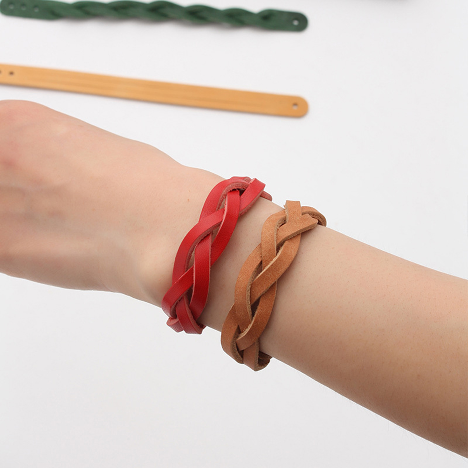 カッティングダイス DIY レザーワークブレスレット カッテ - Leatherwork Templates のレビューと価格