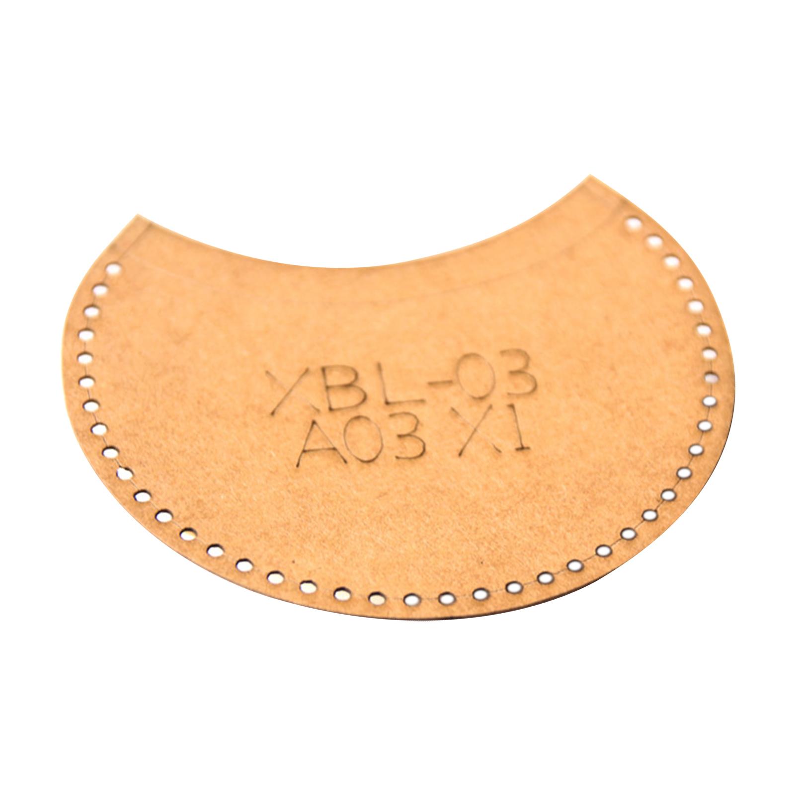 レザークラフトパターンステンシル 小銭入れ初心者向けレザーワ - Leatherwork Templates のレビューと価格