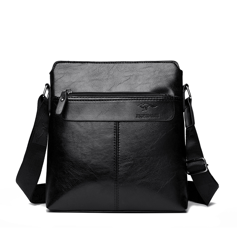 メンズビジネスカジュアルバックパック、シングルショルダークロ - Leather Work Bag Mens のレビューと価格