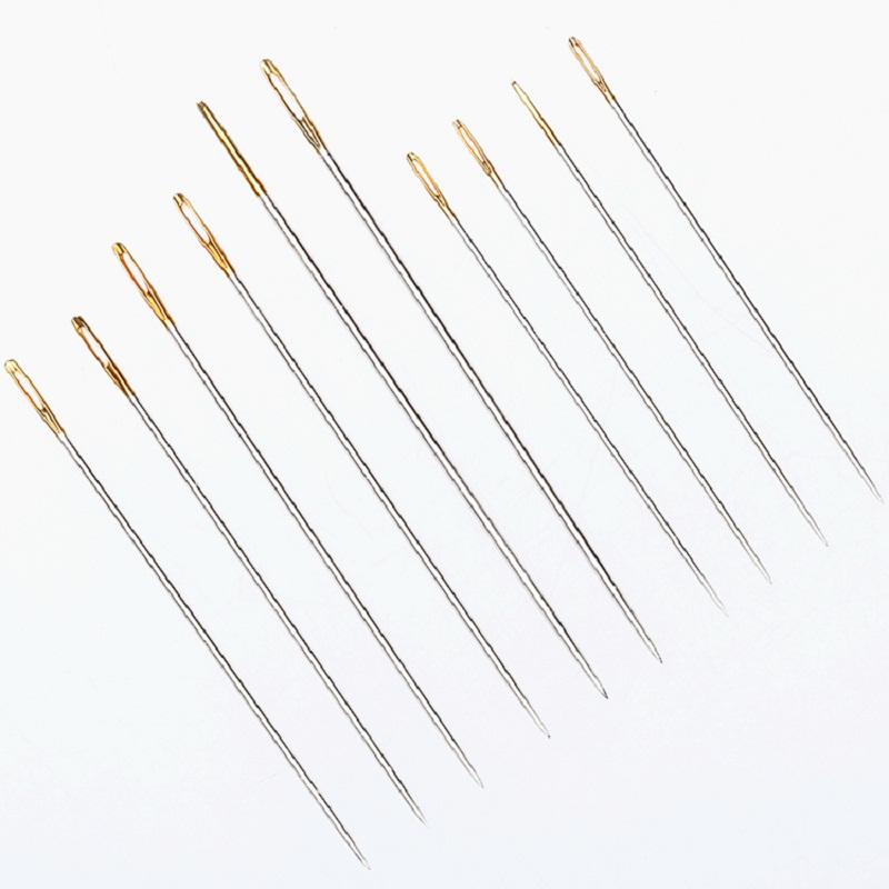 10 個アソートサイズレザークラフトミシン針手作業縫製ステッ - Leatherwork Hand Sewing Needles のレビューと価格