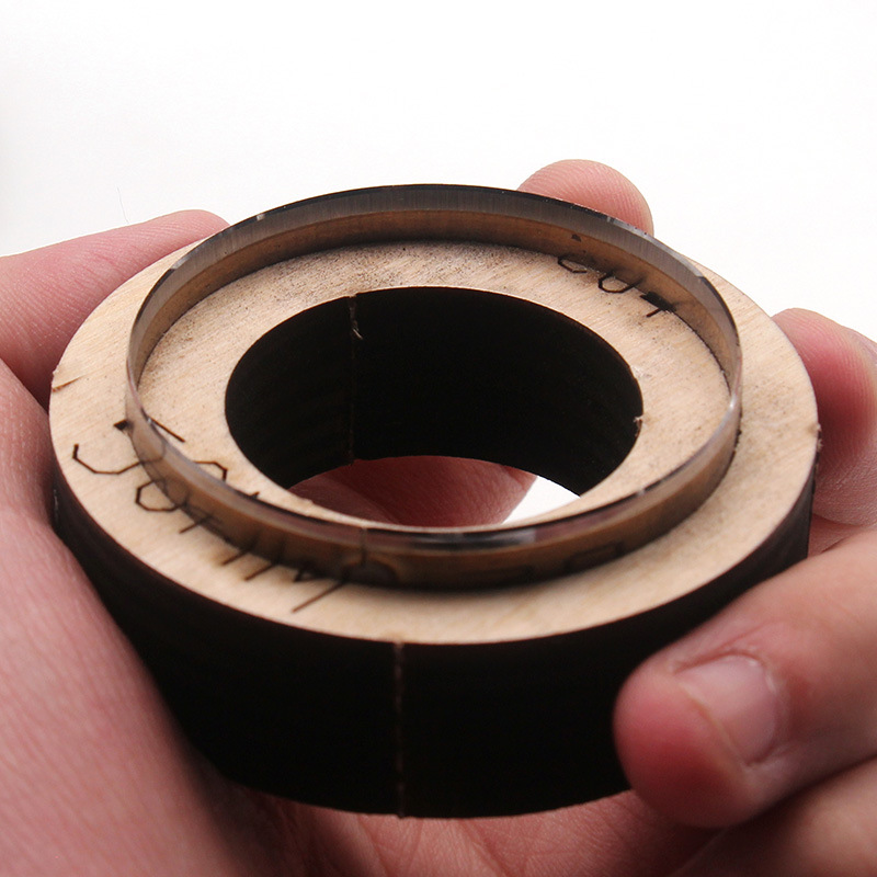 1 個ラウンド革切削ダイス DIY コースター革テンプレート - Leatherwork Templates のレビューと価格