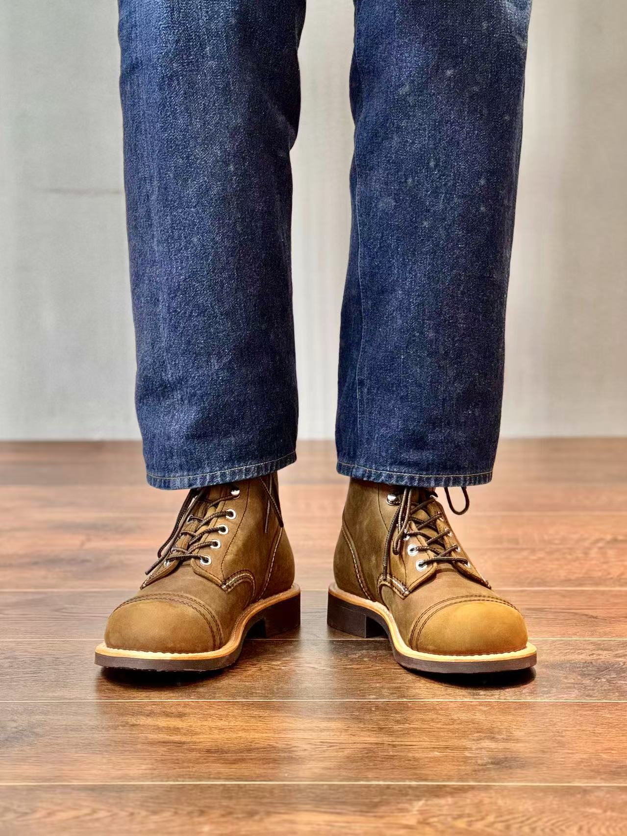 リアルステッチヘリテージブーツ レトロアイアンレンジャー モ - Leatherwork Boots のレビューと価格
